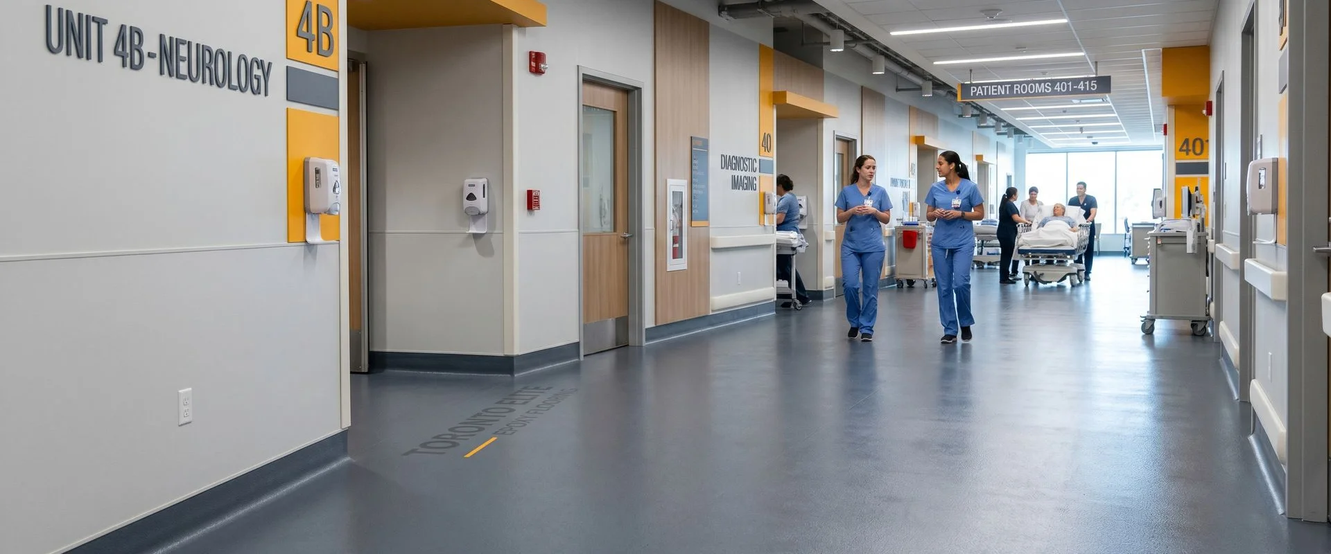 Institutional & Medical Epoxy Flooring in Mississauga, ON